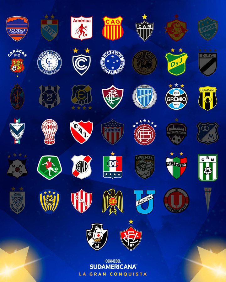 Opacos los equipos eliminados en la primera fase de la Copa Sudamericana. 